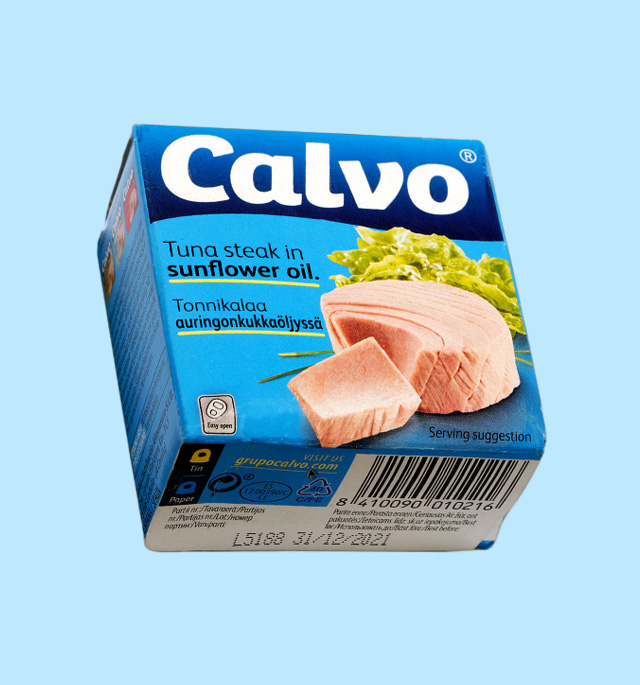 Calvo's premium product range across Malta & Gozo