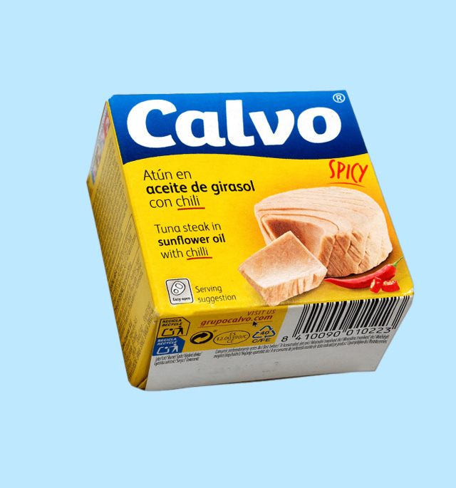 Calvo's premium product range across Malta & Gozo