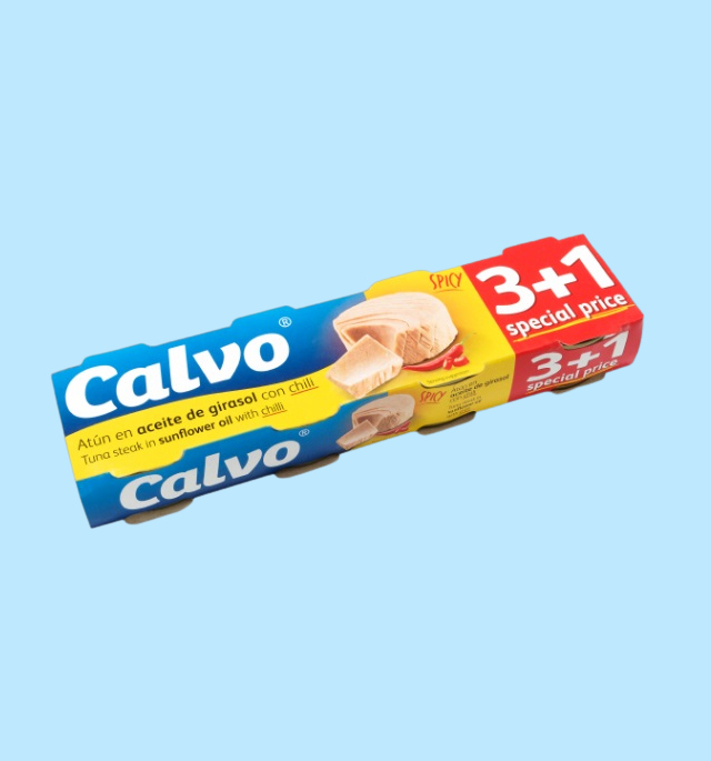 Calvo's premium product range across Malta & Gozo