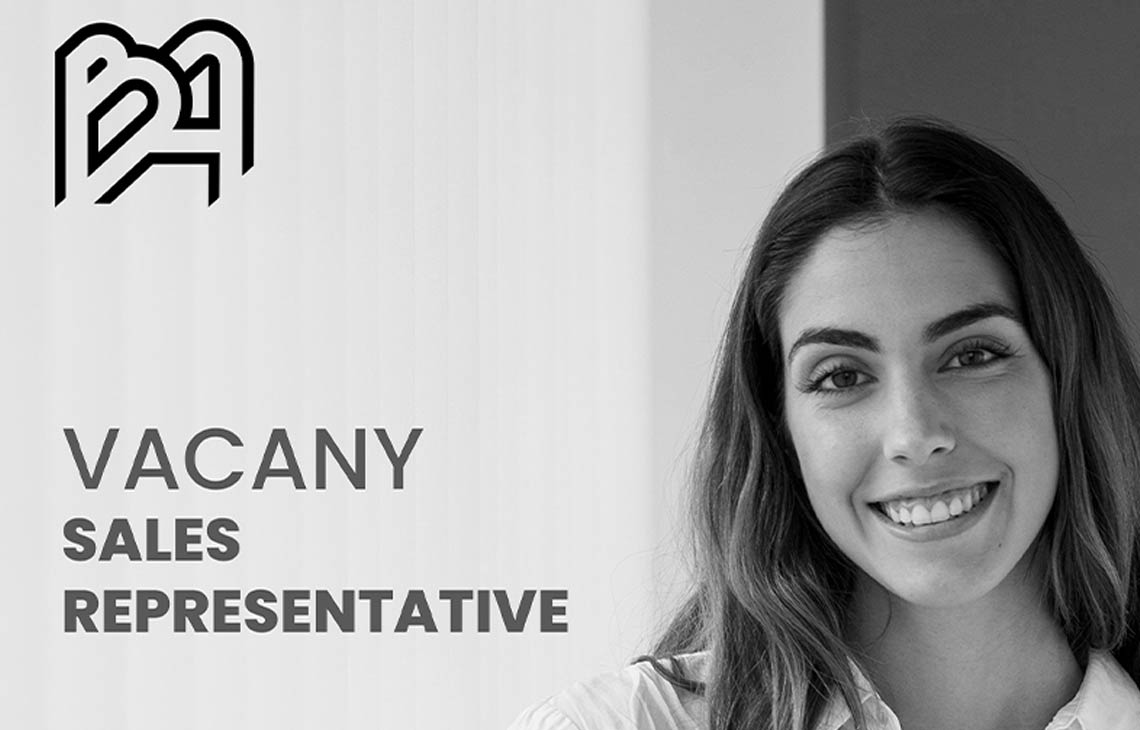Vacancy - Sales Representative